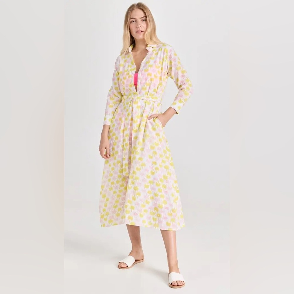 NWT Marea Midi Shirt Dress in Golden Hour